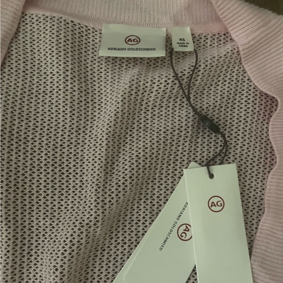 NWT AG Cashmere blend Pink Cardigan - Picture 4 of 8